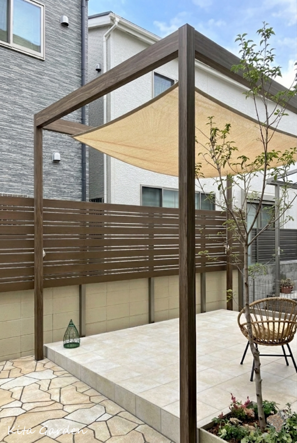 兵庫県尼崎市O様邸庭リフォーム工事