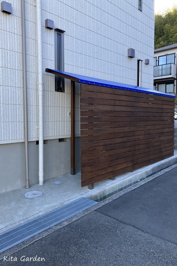 兵庫県宝塚市T様邸のサイクルポート