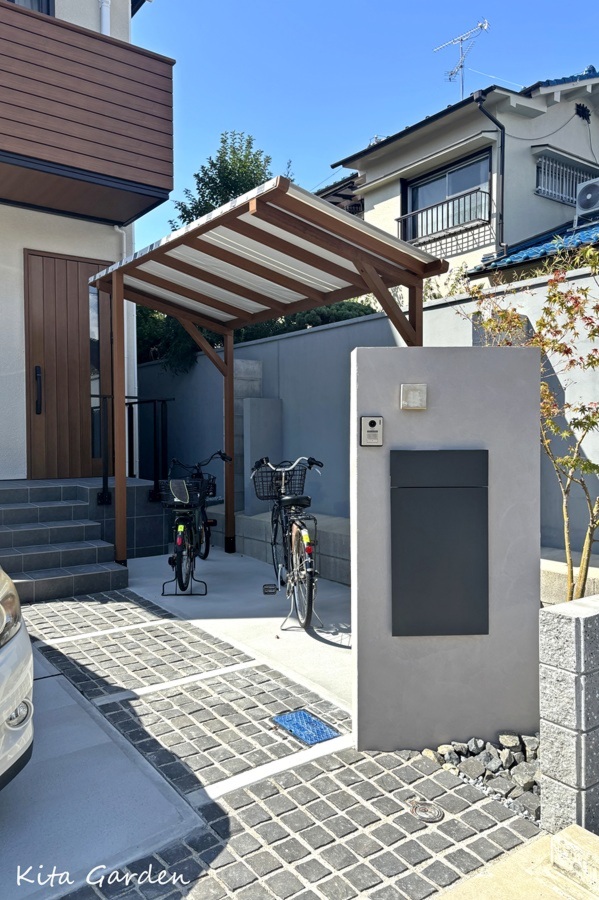 兵庫県尼崎市Y様邸の新築外構工事