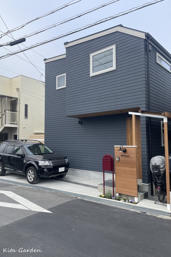 伊丹市S様邸の新築外構と庭工事