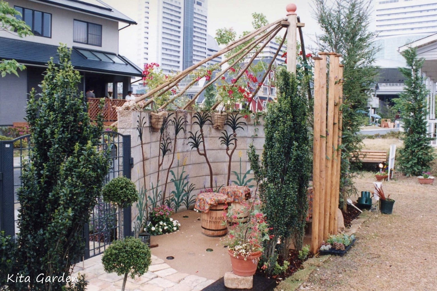 神戸市のお庭のフロントガーデン