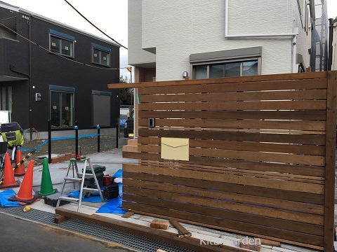 尼崎市の新築外構工事