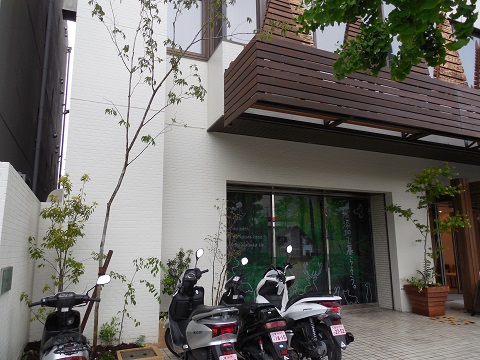 無添加住宅の植栽工事