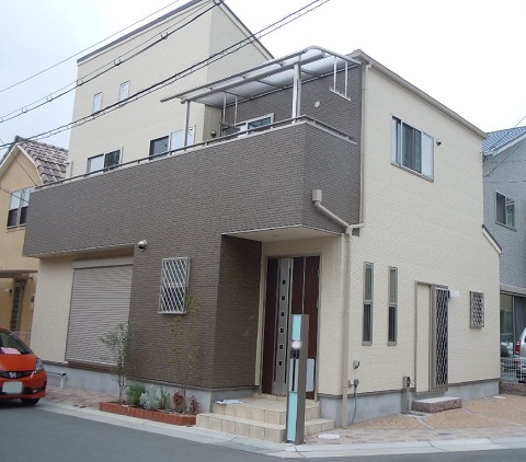宝塚市の外構リフォーム工事