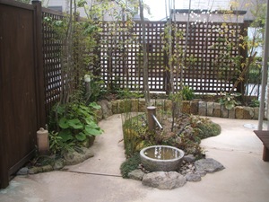 三田市の和風のお庭