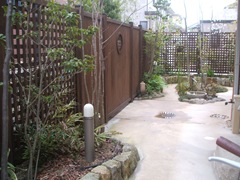 三田市の和ナチュラルな庭