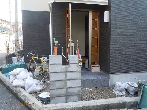 西宮市の外構施工写真