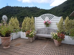 芦屋市のルーフガーデンのリフォーム