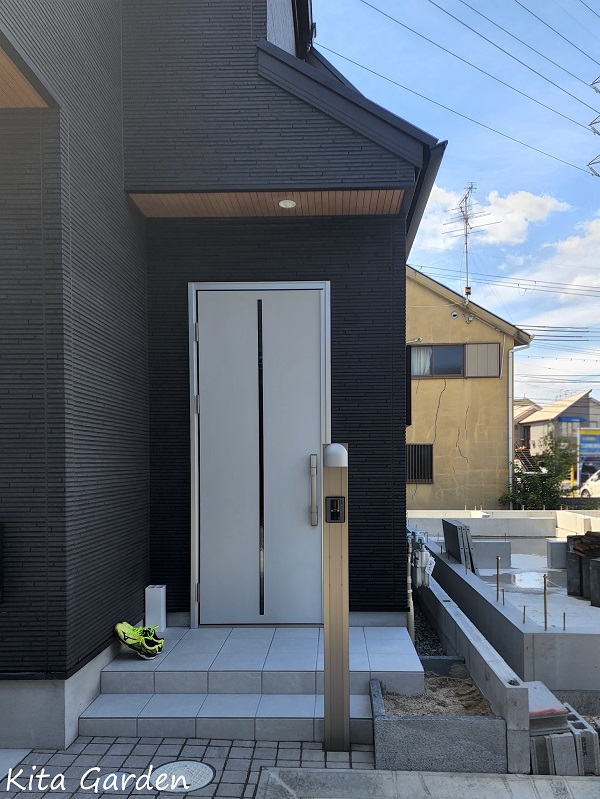 伊丹市の新築外構工事
