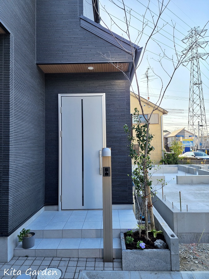 伊丹市の新築外構工事