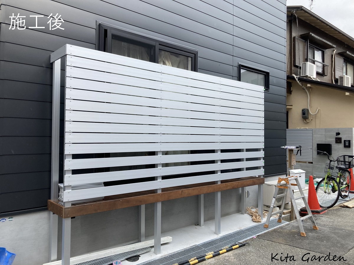 西宮市の新築外構工事
