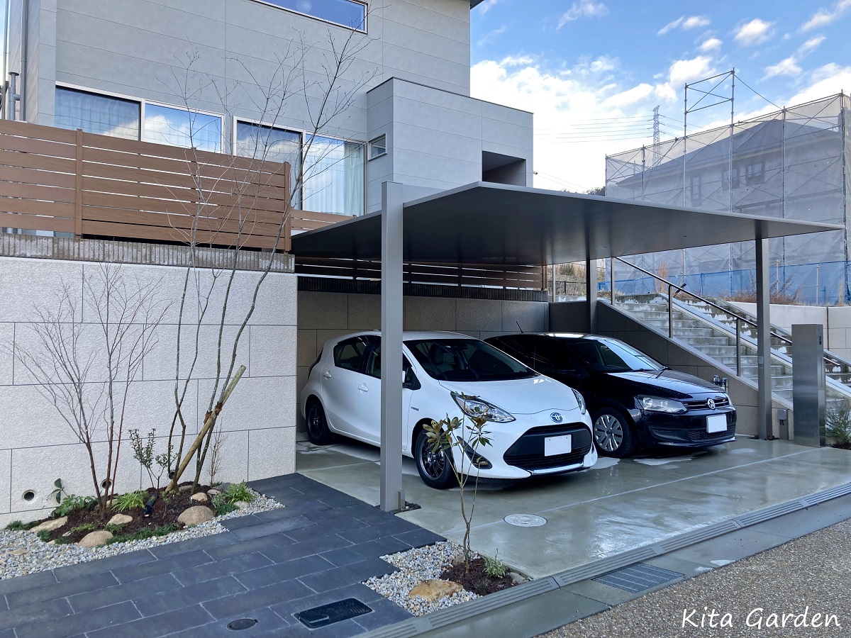 宝塚市の外構リフォーム工事