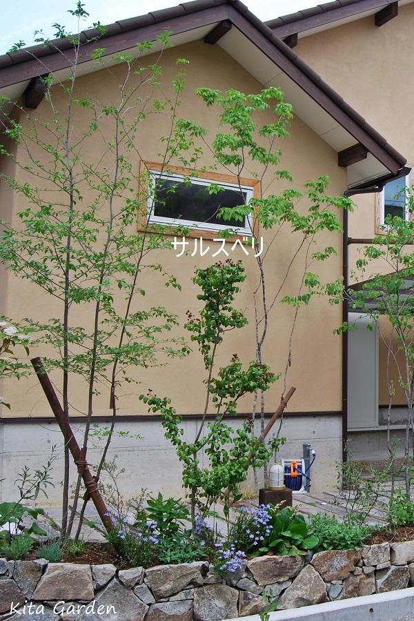 おしゃれな植栽の外構