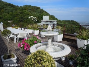 芦屋市のお花のメンテナンス