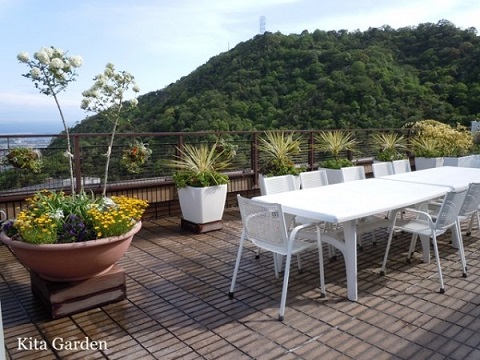 芦屋市のルーフガーデン