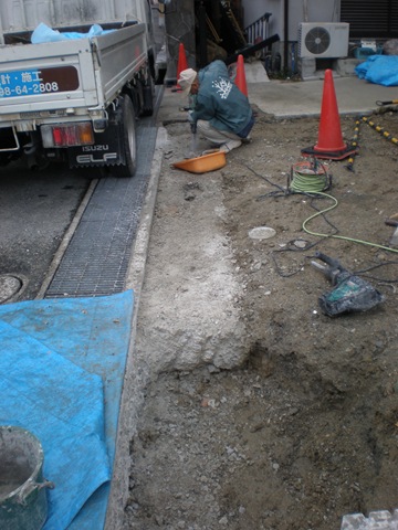 吹田市の新築外構工事