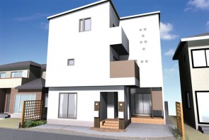 大阪箕面市の新築外構のプラン図面