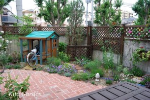豊中市のイングリッシュガーデン