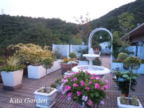 芦屋市のルーフガーデン