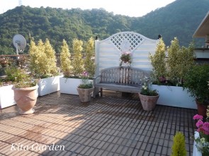 芦屋市のルーフガーデン