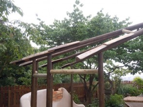 芦屋市のパティオの屋根