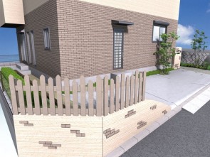 西宮市の新築外構プラン図面