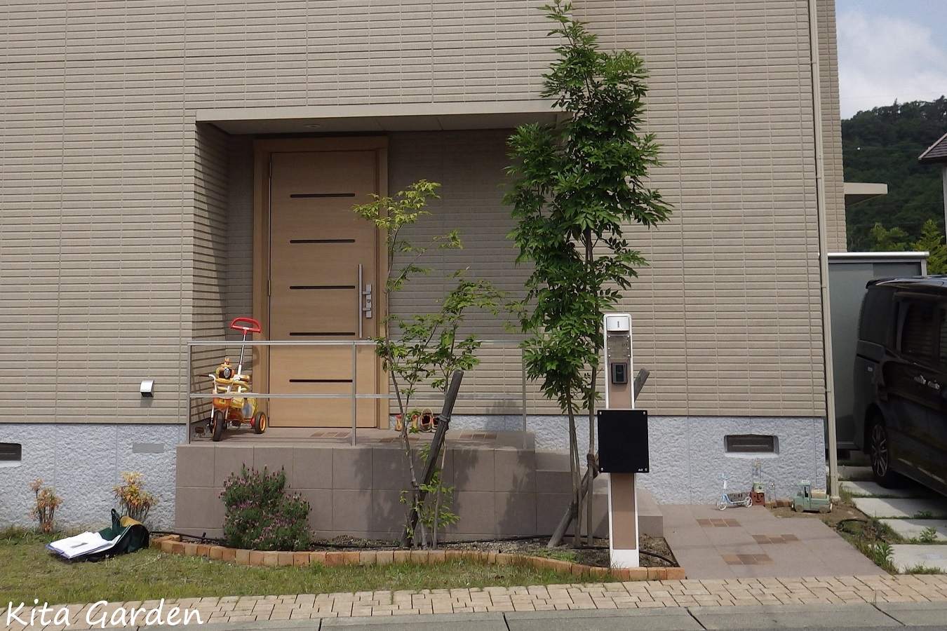 箕面市の外構リフォーム工事