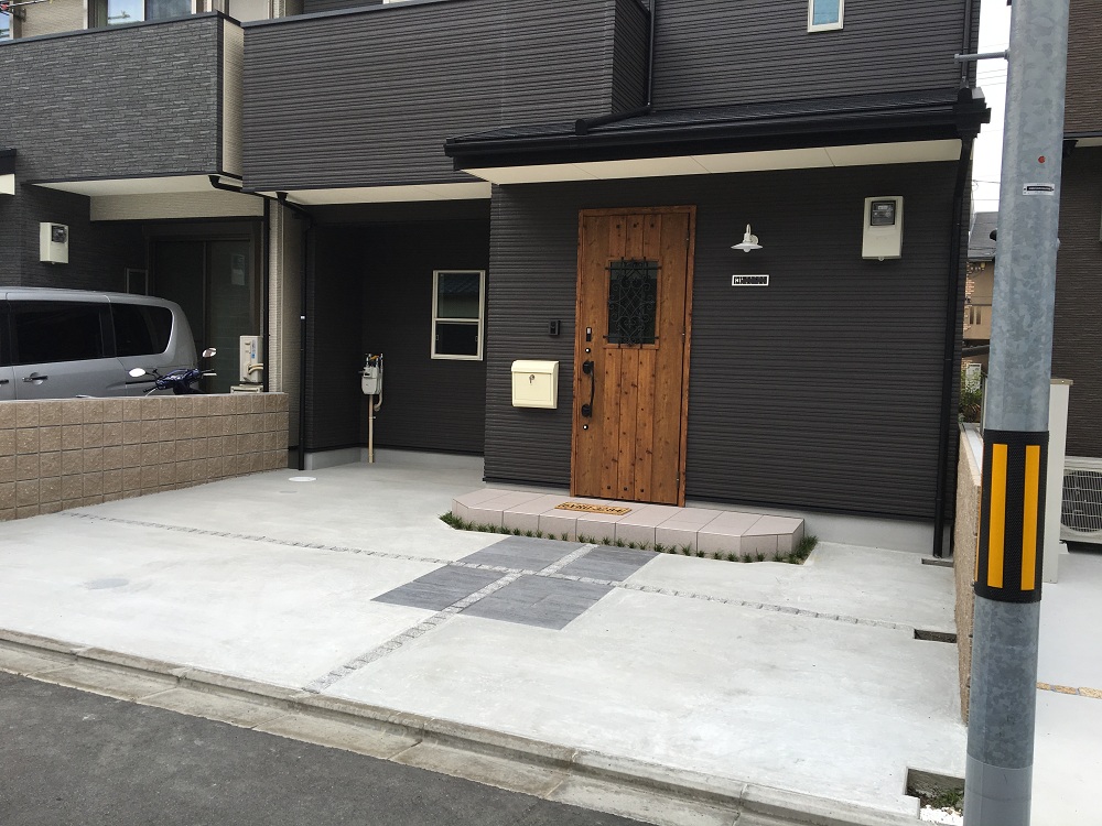 京都市のサイクルポート工事