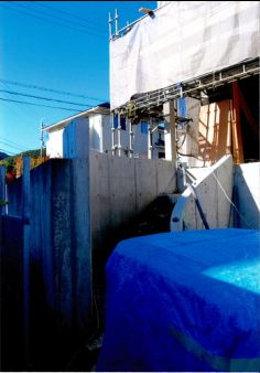 川西市の新築外構工事