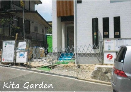 宝塚市の新築外構工事