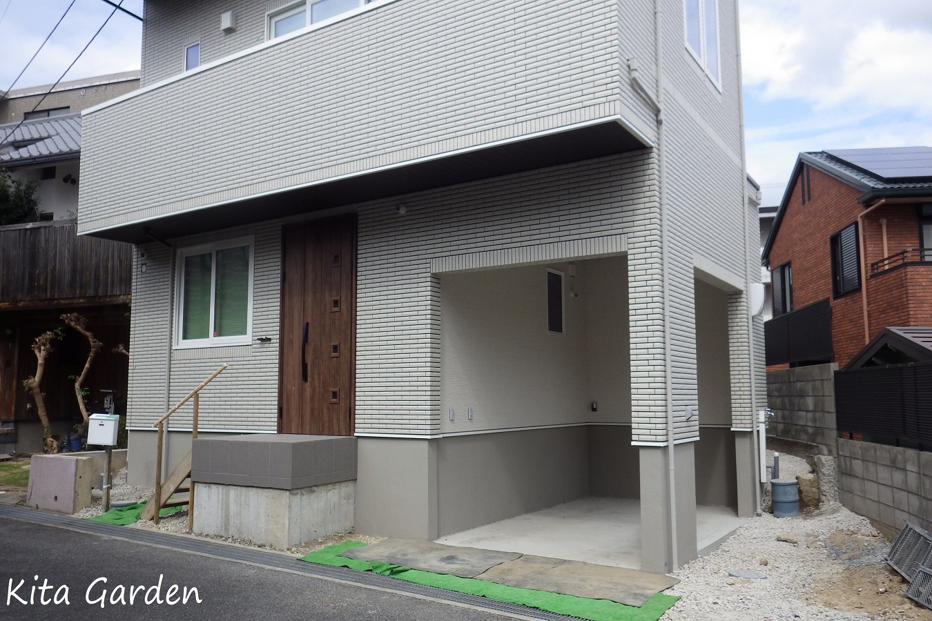 神戸市の新築外構工事