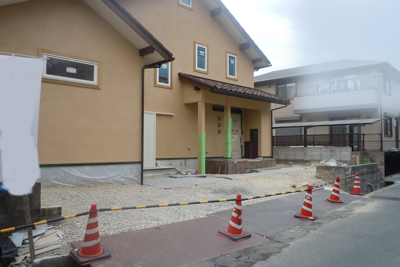 吹田市の新築外構工事