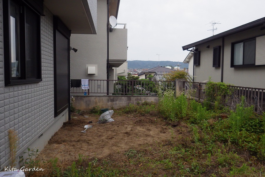 大阪府高槻市の庭リフォーム施工事例