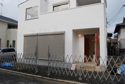 大阪府寝屋川市の新築外構工事