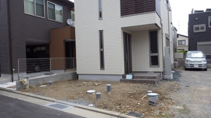 兵庫県宝塚市の新築外構工事