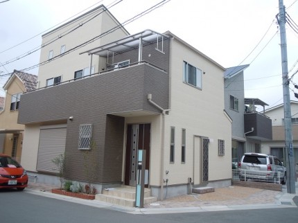 宝塚市の外構リフォーム工事