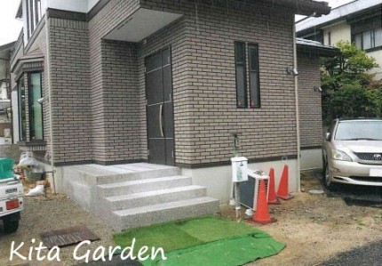 芦屋市の新築外構工事