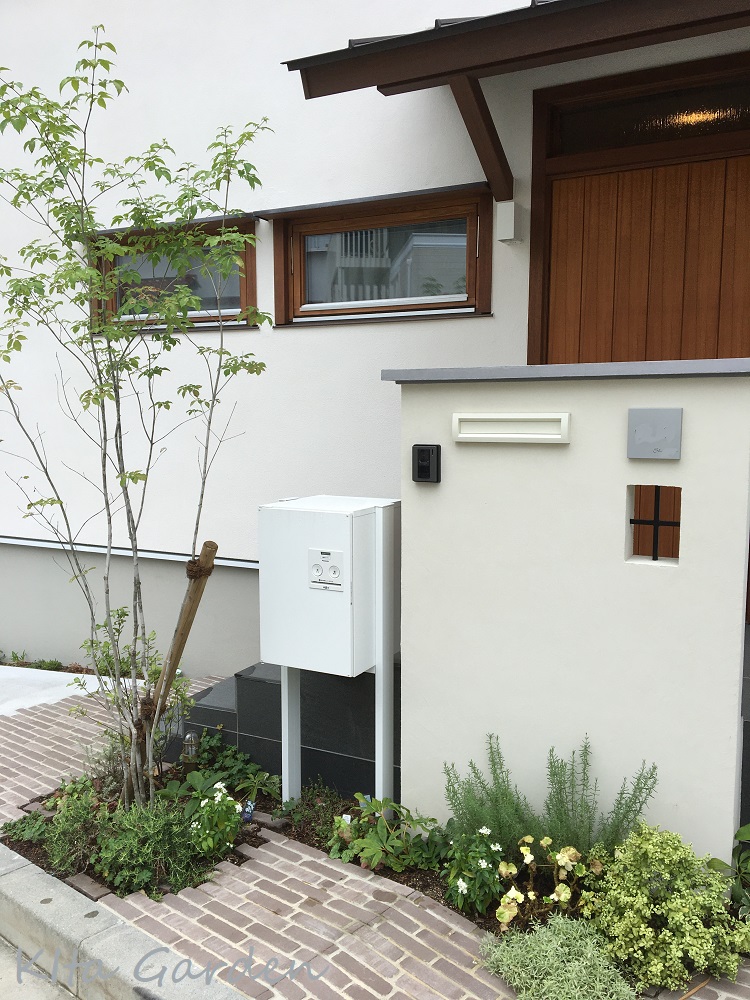 西宮市のナチュラルな外構