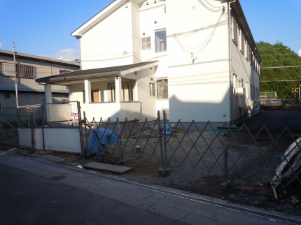 枚方市福祉施設の外構工事