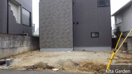 池田市の新築外構工事