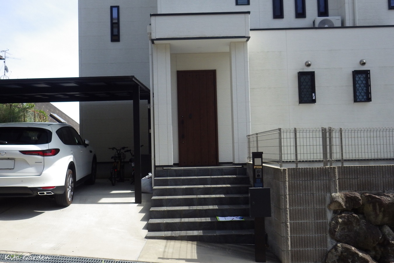宝塚市の外構リフォーム工事