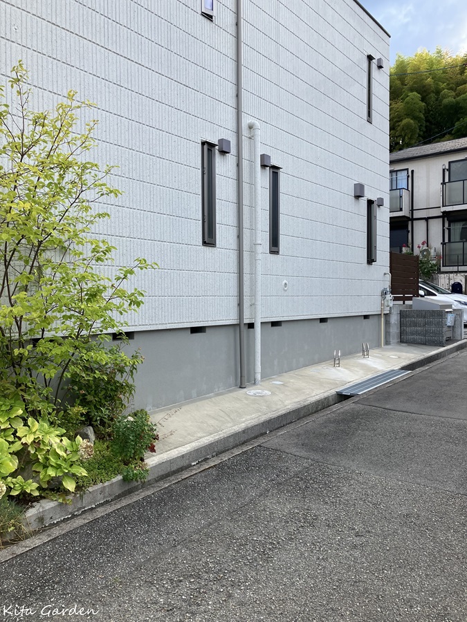 宝塚市でのサイクルポート工事