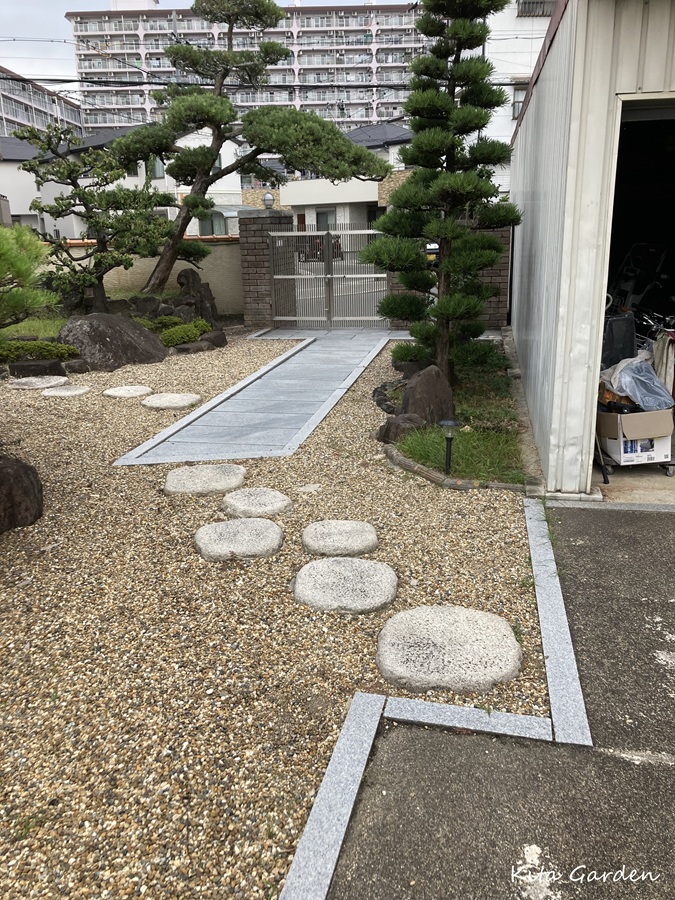 伊丹市の外構リフォーム工事