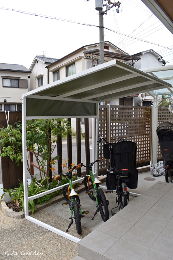 おしゃれなサイクルポート