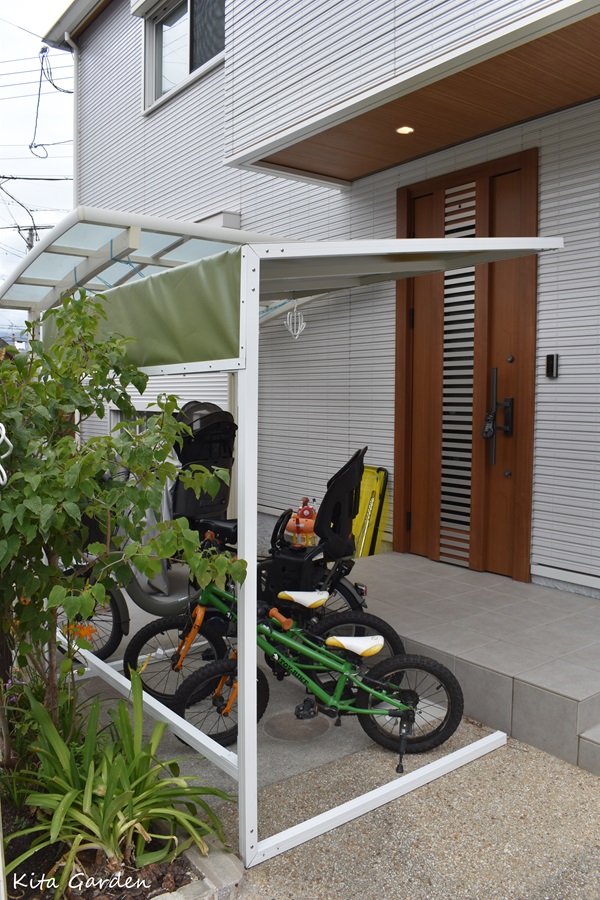 おしゃれなサイクルポート