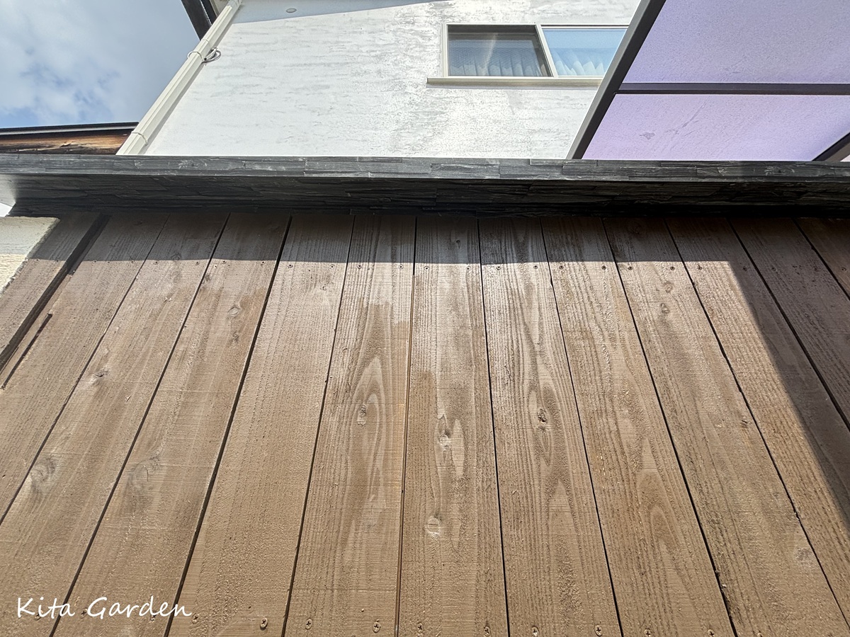 大阪茨木市で作成したオーダー物置