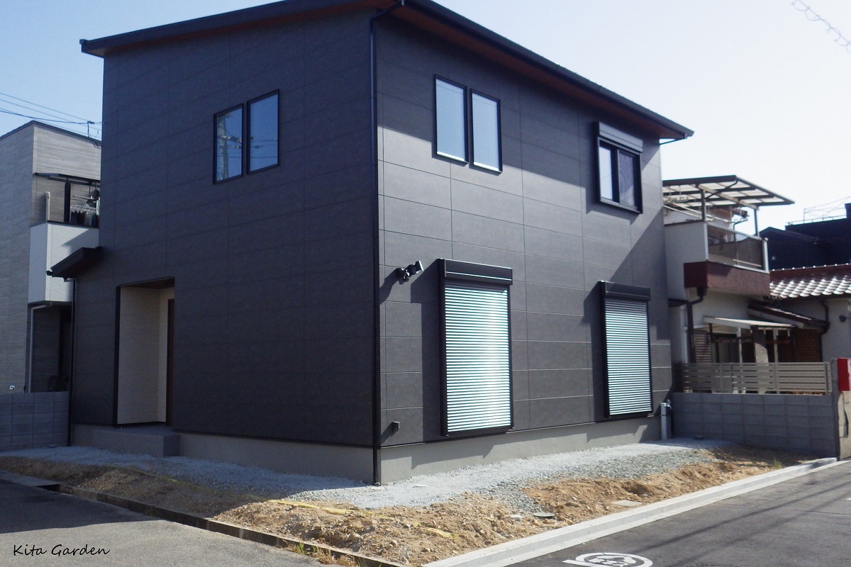 兵庫県尼崎市の新築外構工事