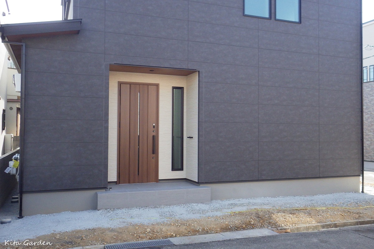 尼崎市での新築外構工事