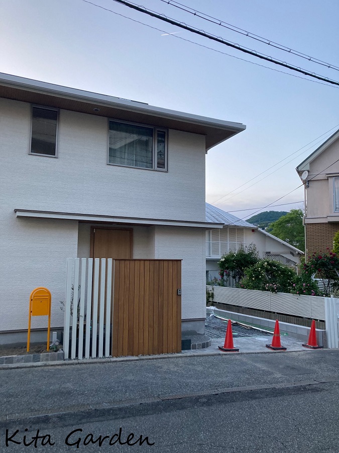 西宮市H様邸の外構工事
