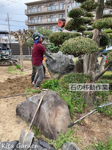 伊丹市の外構と庭リフォーム工事